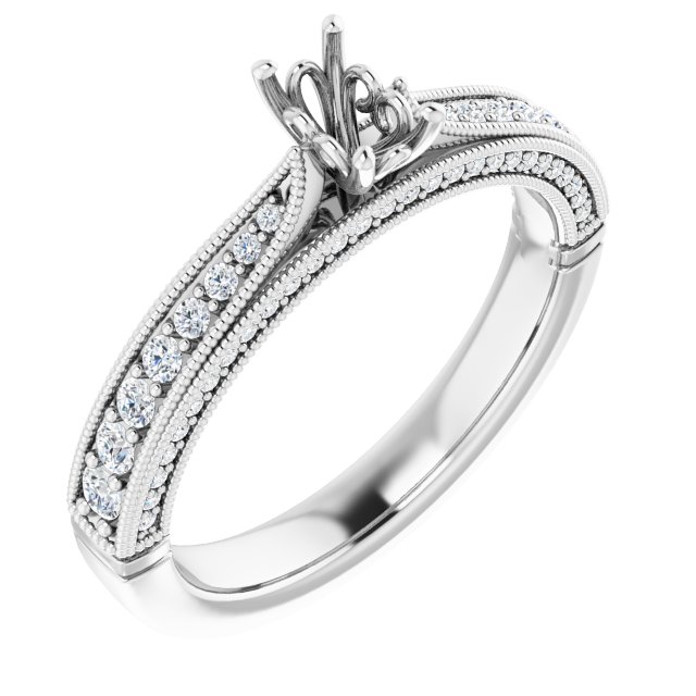 14k White Gold