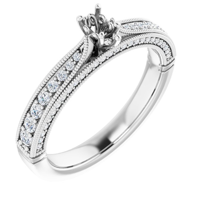 14k White Gold