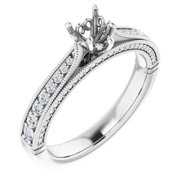 14k White Gold