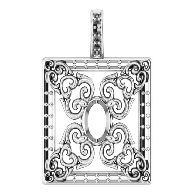 14k White Gold