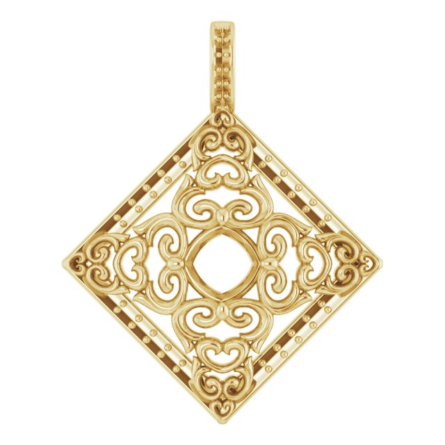 14k Yellow Gold