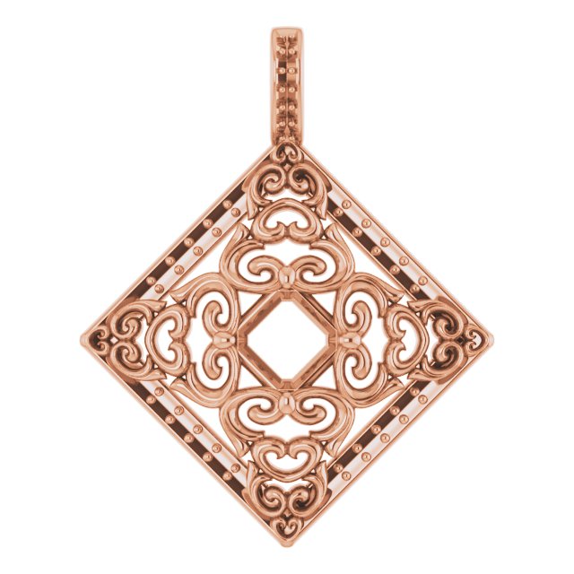 14k Rose Gold