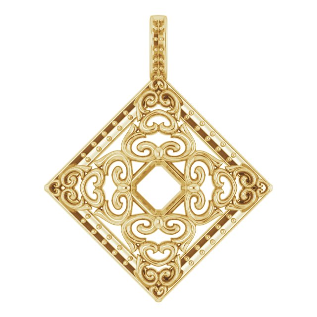 14k Yellow Gold