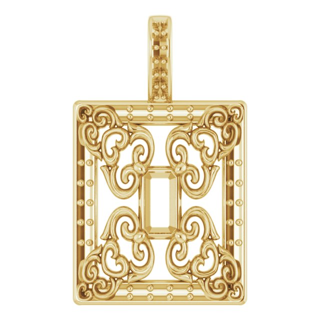14k Yellow Gold