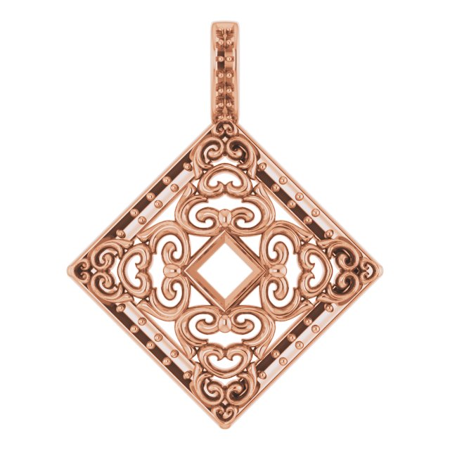 14k Rose Gold
