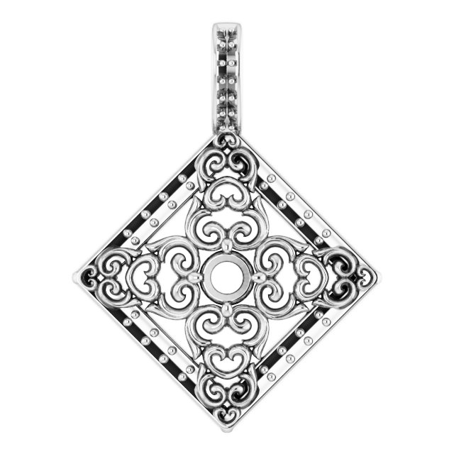 14k White Gold