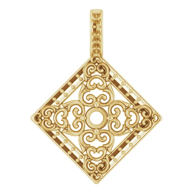 14k Yellow Gold