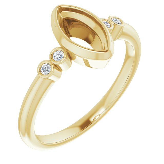 14k Yellow Gold