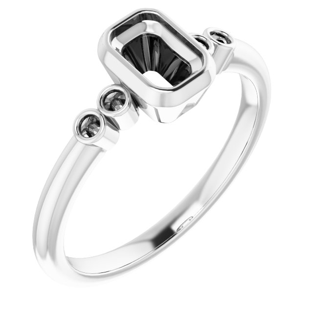 14k White Gold
