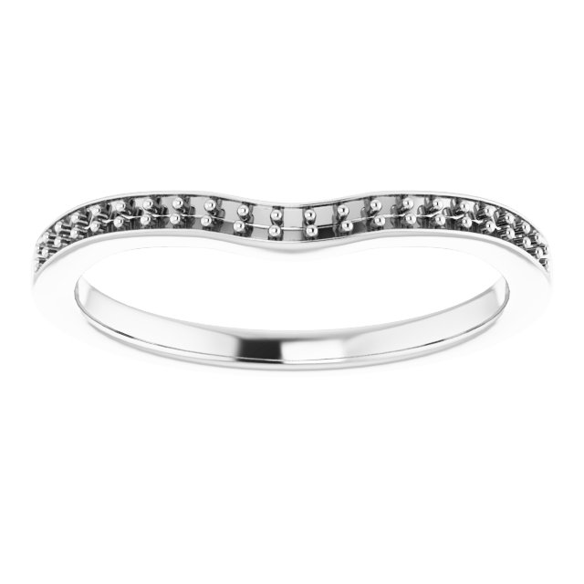 Band Mounting for 9 mm Square Ring view 3