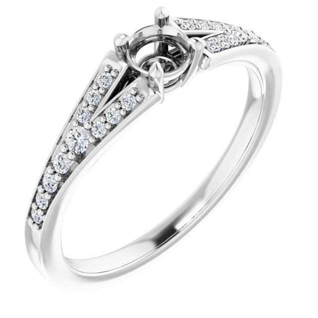 14k White Gold