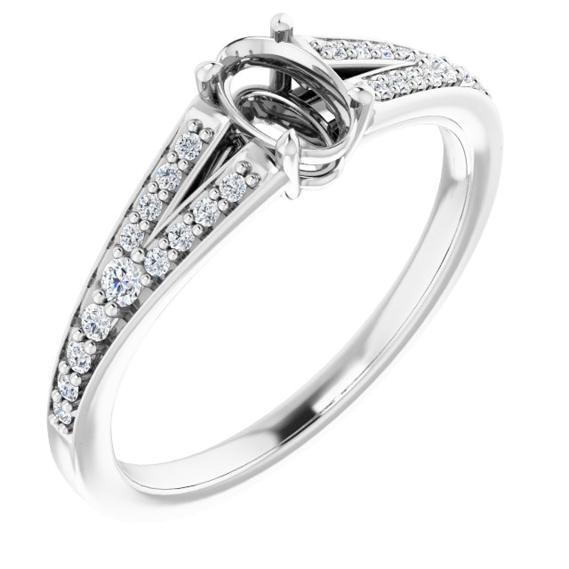 14k White Gold