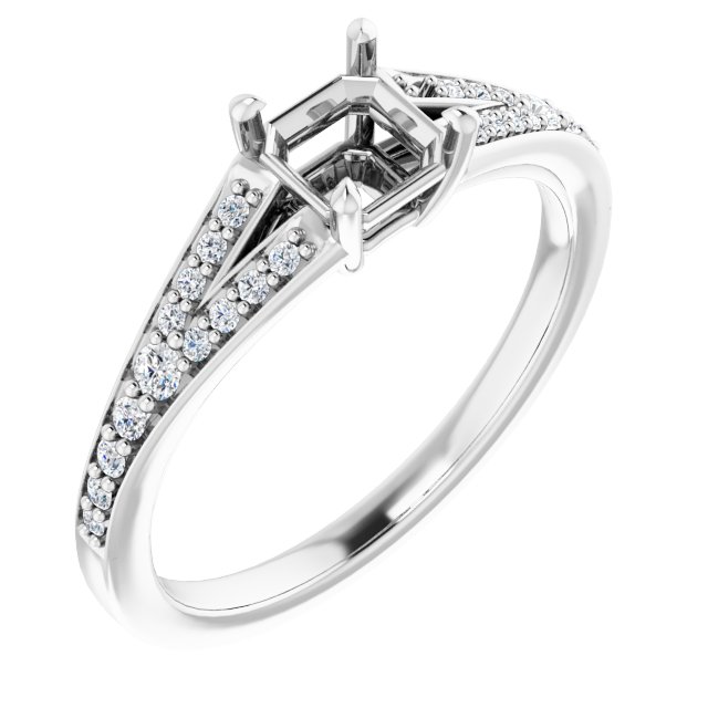 14k White Gold