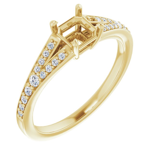 14k Yellow Gold