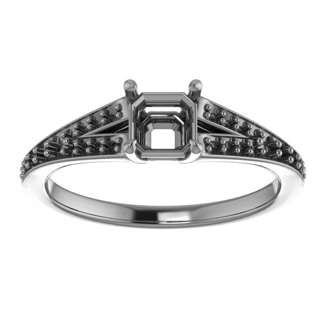 9 mm Square Ring Mounting view 3