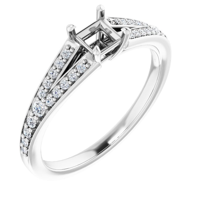 14k White Gold