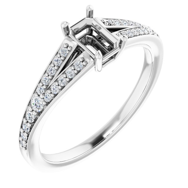 14k White Gold