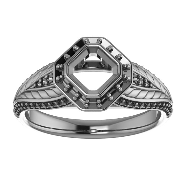 5 mm Square Ring Mounting view 3
