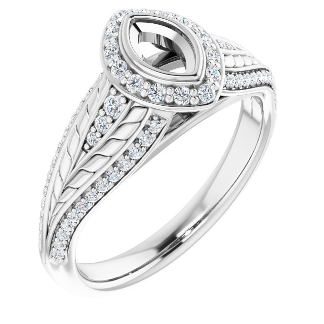 14k White Gold