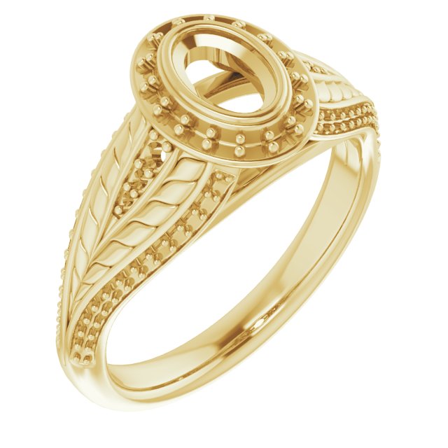 14k Yellow Gold