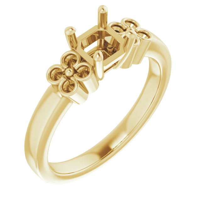 14k Yellow Gold