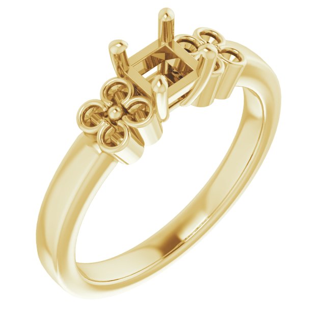 14k Yellow Gold