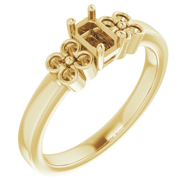 14k Yellow Gold