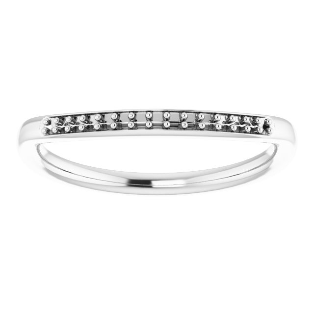 Band Mounting for 9 mm Square Ring view 3
