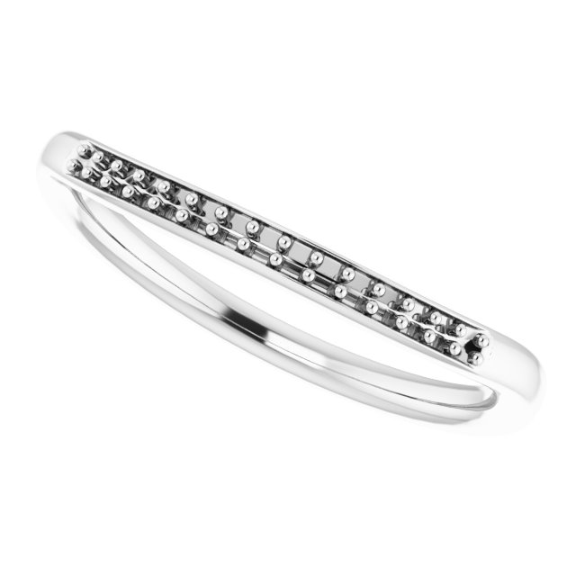 Band Mounting for 9 mm Square Ring view 5