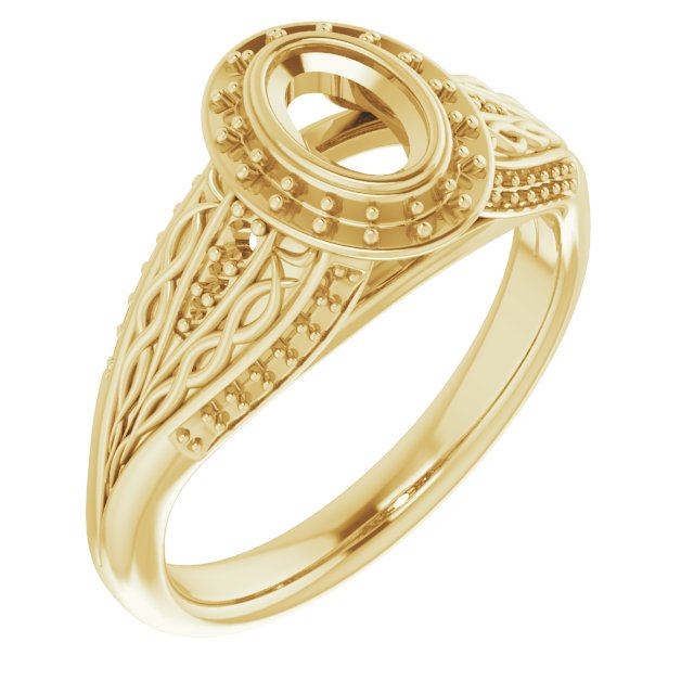 14k Yellow Gold