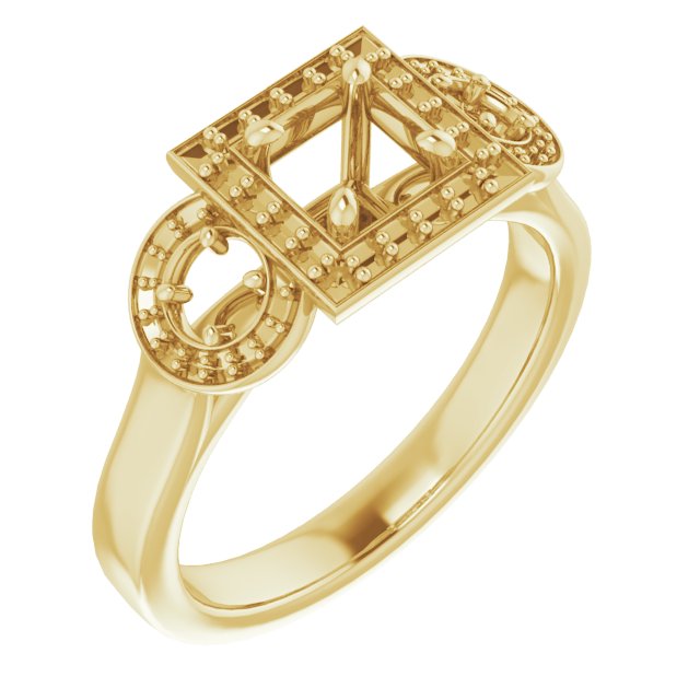 14k Yellow Gold