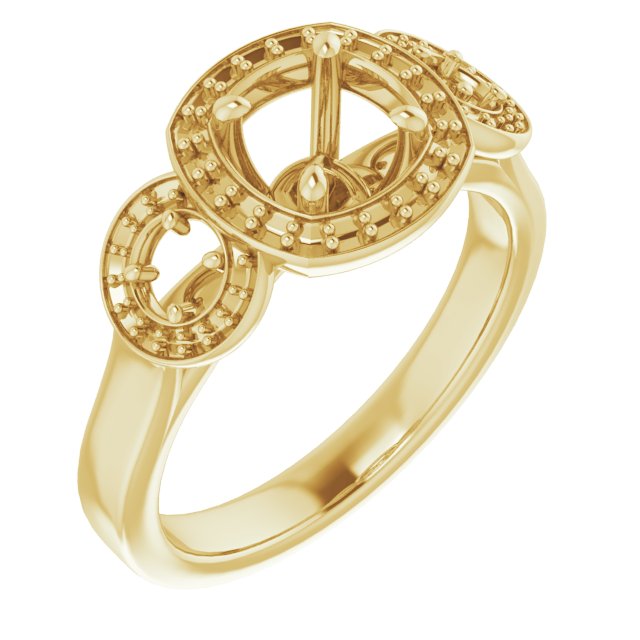 14k Yellow Gold