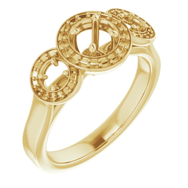 14k Yellow Gold