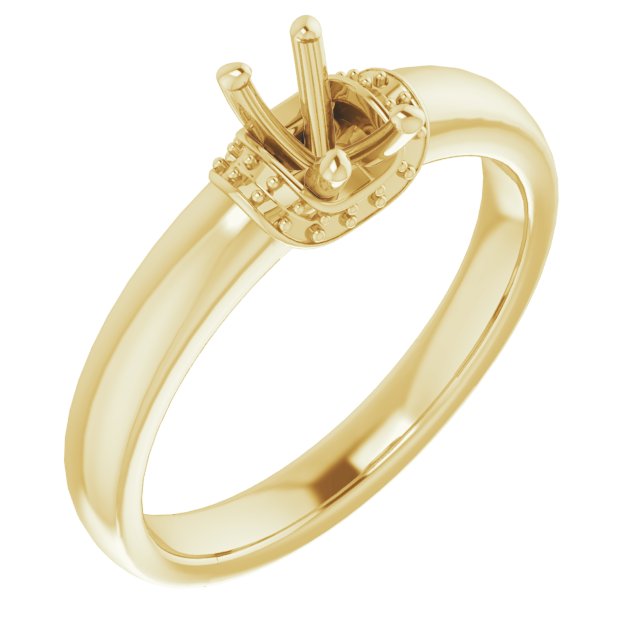 14k Yellow Gold
