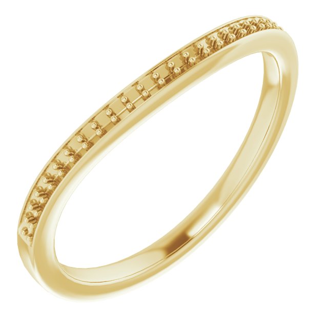 14k Yellow Gold
