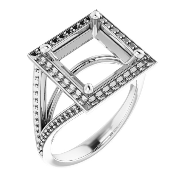 Halo-Style Engagement Ring