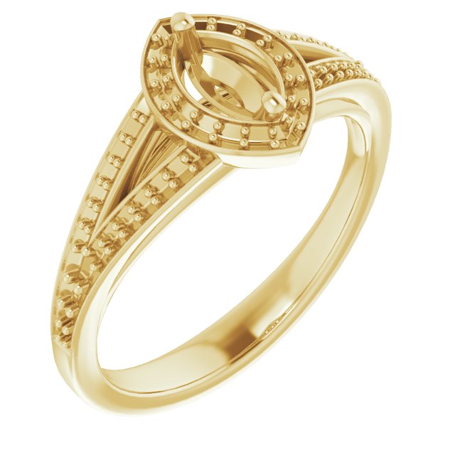14k Yellow Gold