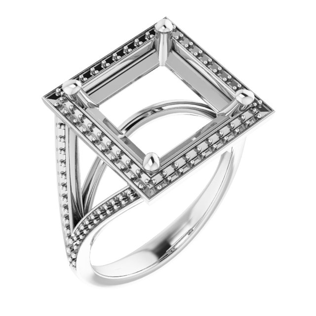Halo-Style Engagement Ring