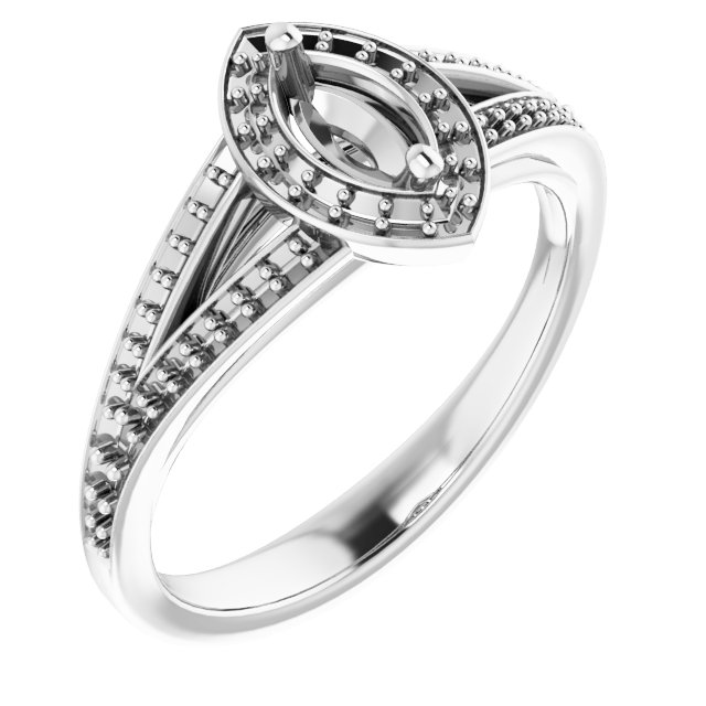 Halo-Style Engagement Ring