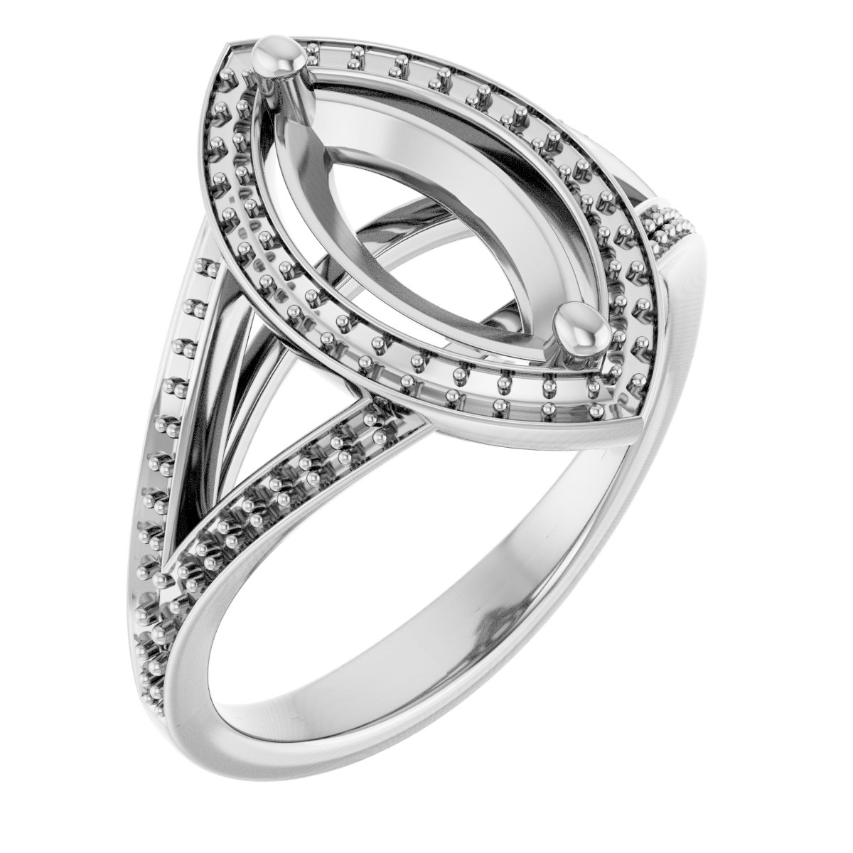 Halo-Style Engagement Ring