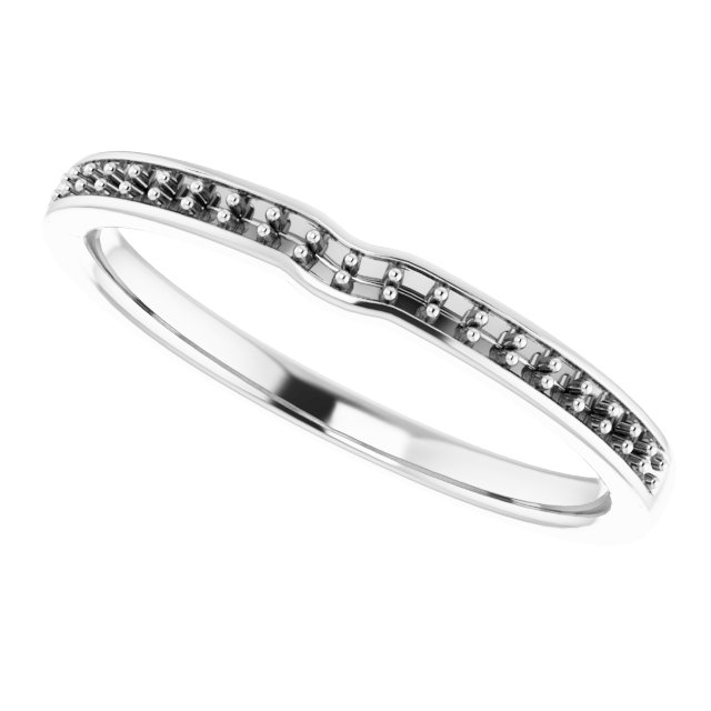 Band Mounting for 5 mm Asscher Ring view 5