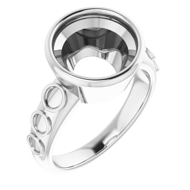 Bezel-Set Accented Ring