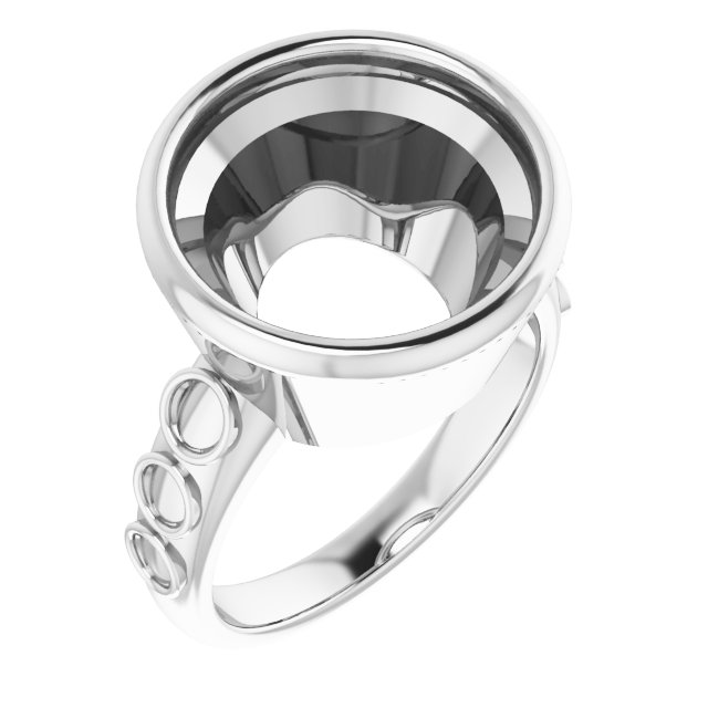 Bezel-Set Accented Ring