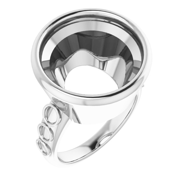 Bezel-Set Accented Ring