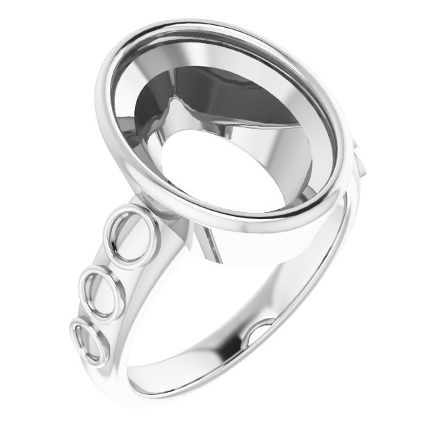 Bezel-Set Accented Ring