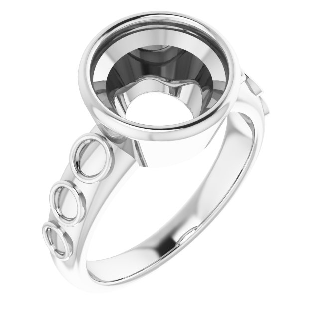 Bezel-Set Accented Ring