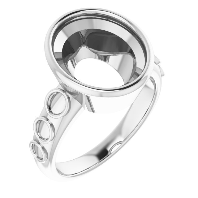 Bezel-Set Accented Ring