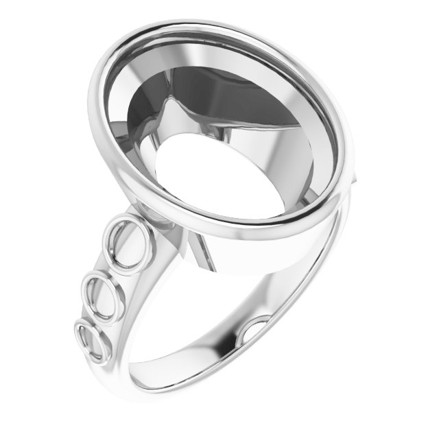 Bezel-Set Accented Ring