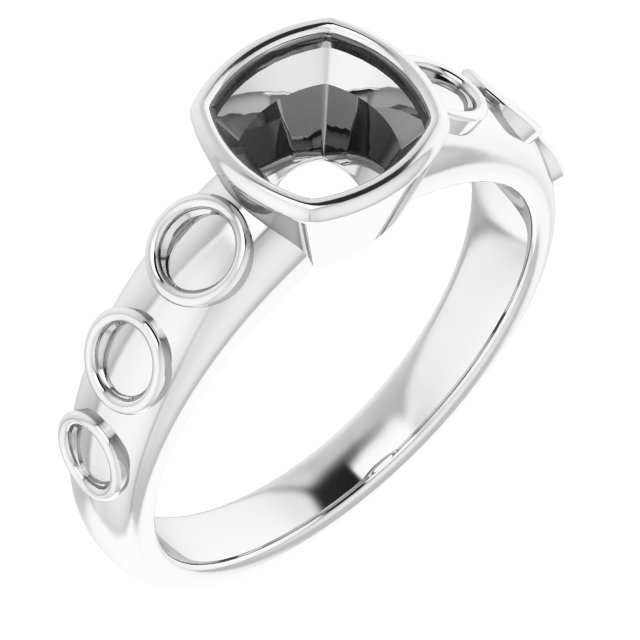 Bezel-Set Accented Ring