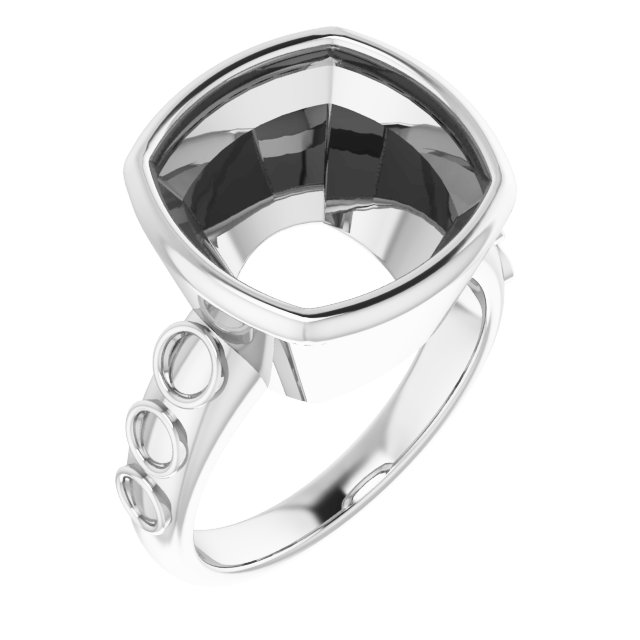 Bezel-Set Accented Ring